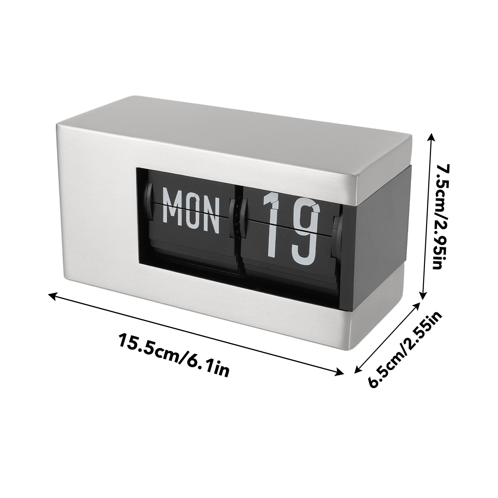 Amazon.com: Flip Desk Clock, Intelligent Perpetual Calendar Unique