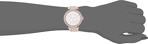 Miniatura 8 de Michael Kors - Reloj Parker de acero inoxidable con detalles de diamantes