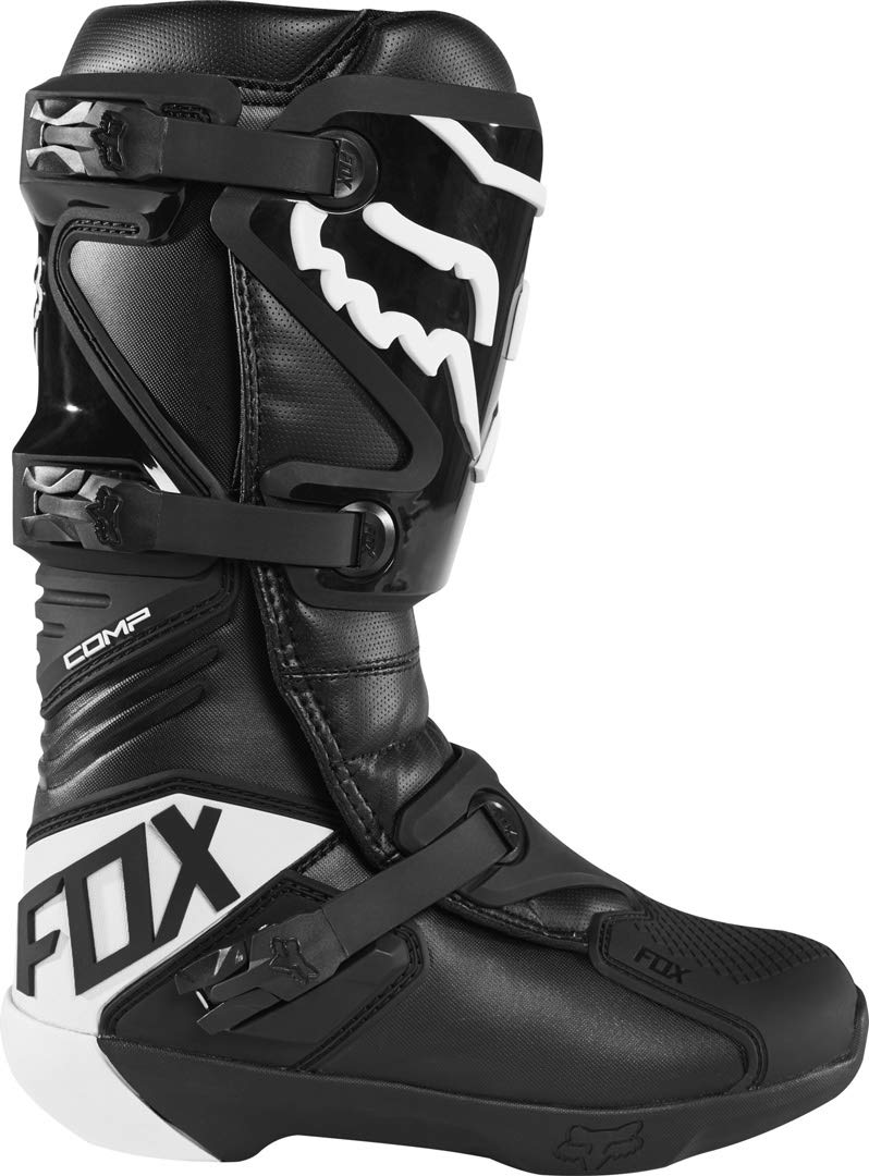 Answer Racing 446169 Powersports Motocross Protection Gear: Pee Wee Boots, Black/Black, Youth 10, 1 Pair