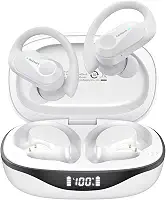 Lenovo LP75 Fone De Ouvido Sem Fio Bluetooth 5.3 Com Gancho Microfones TWS Esportivo HiFi Estéreo Bluetooth Sem Fio Impermeável Alta Fidelidade Cancelamento De Ruído