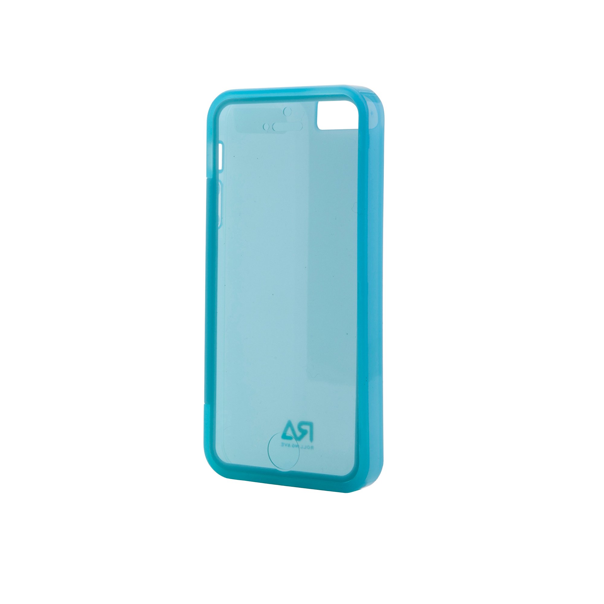 Rolling Ave.FOLIOIE5 Folio TPU Case with Touch Window for iPhone 5-1 Pack - Retail Packaging - Tiff Blue