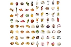 Recipe Book Stickers: Express Your Culinary Creativity with Our Stunning 160-Piece Set