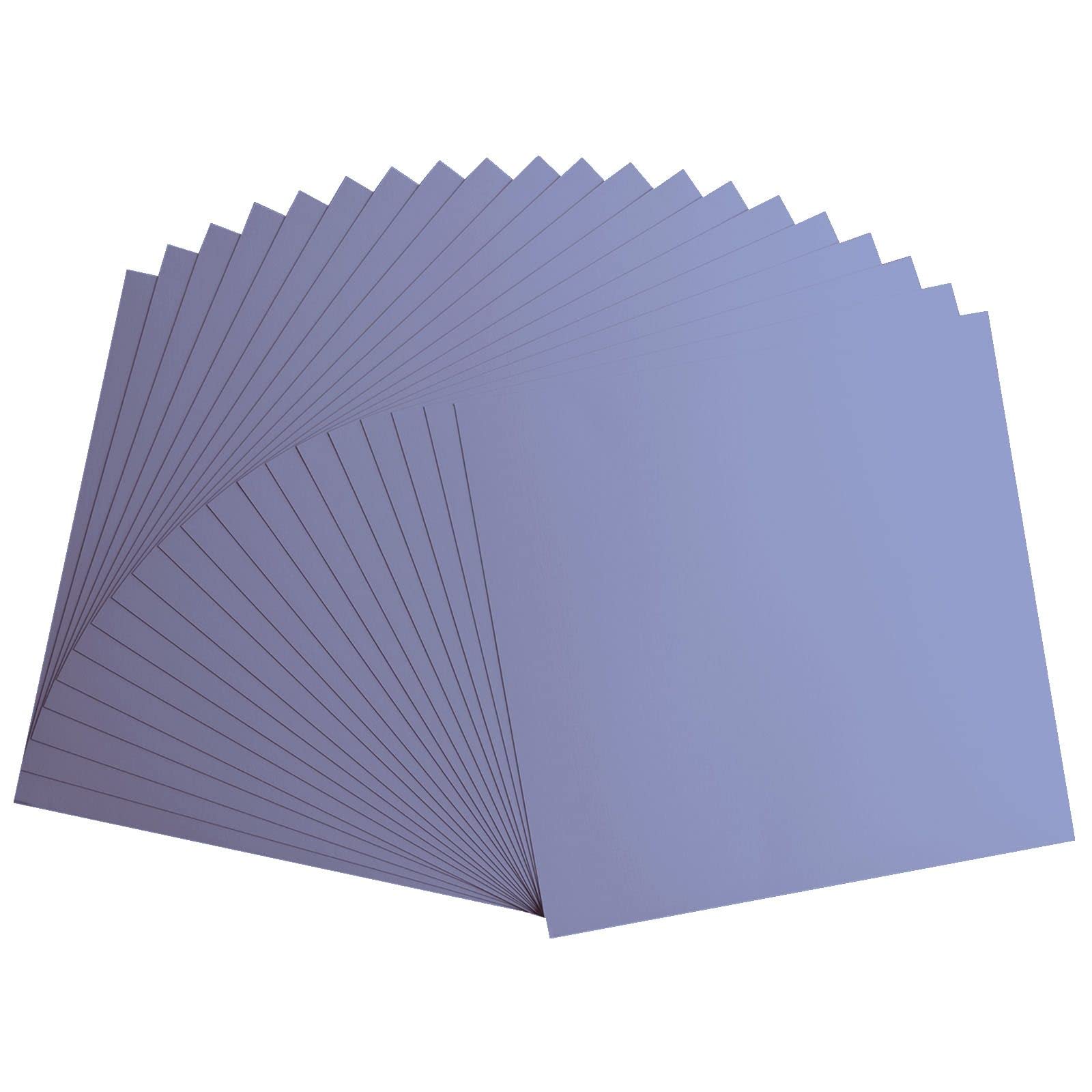 Florence Cardstock Smooth, Coloured Card Making Supplies 12 x 12 inch, Blue, 20 Sheets - Image 3
