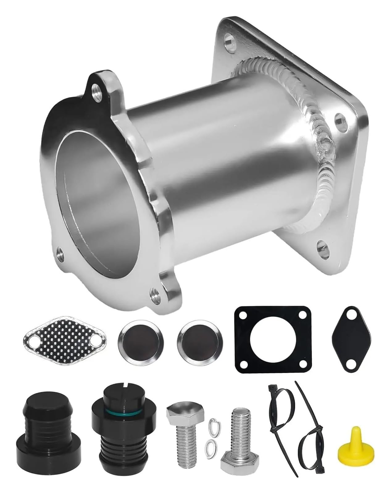 Olvesxc One Color Exhaust Gas Recirculation Aluminum Egr Valve Kit For Bmw For M47n2 For M57n2 E60 E61 E87 E90 E92 E93 320 325D 330D 525D 530D 520I For X3 For X6 For X5 11717804381 11717792077 Egr Valve