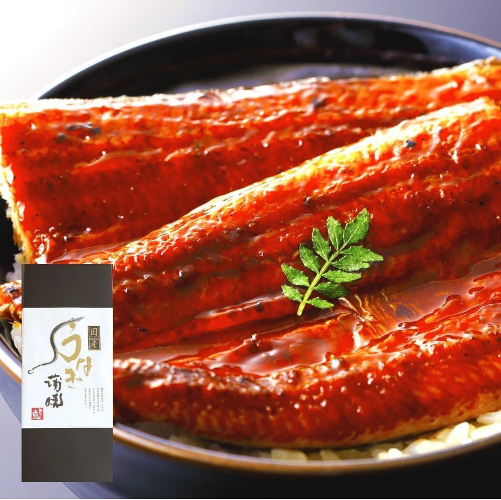 Amazon.co.jp: 国産 うなぎ 蒲焼き 特大 400g （200g×2尾
