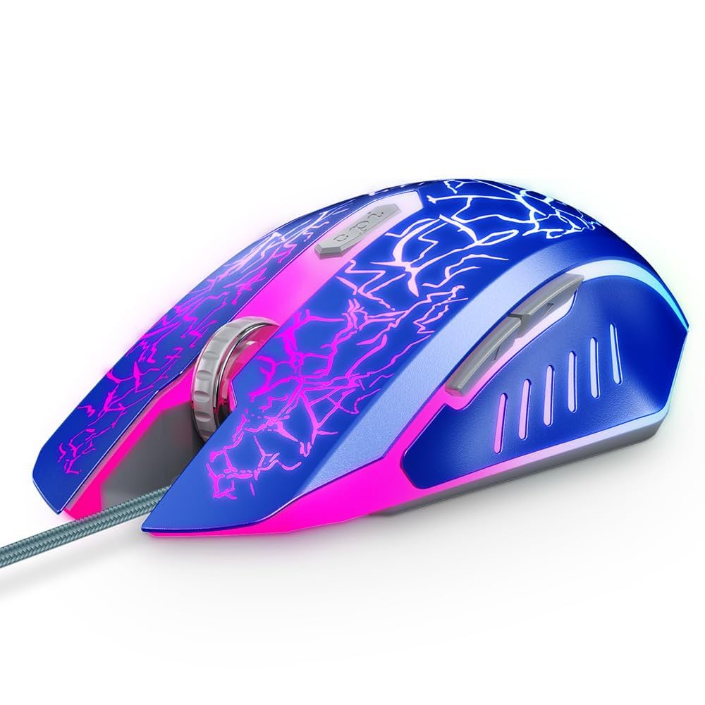 Mouse PC DAIV-DQZ510E3 美品 VersionTECH. Gaming Mouse, Wired Gaming Mice with 4 Level
