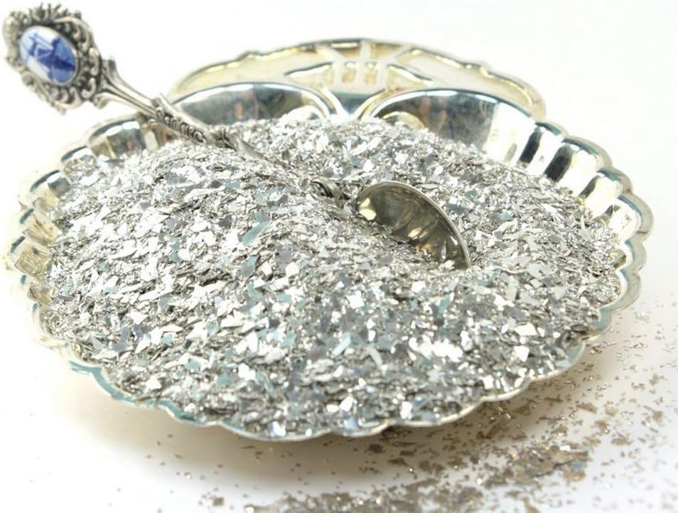 Meyer Imports Silver Fusion Multigrain Shard Glitter - 8 oz - 311-4080-SL