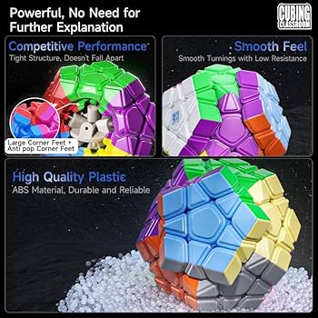 Amazon.com: Bukefuno Moyu Meilong Megaminx M V2 3x3 Magic