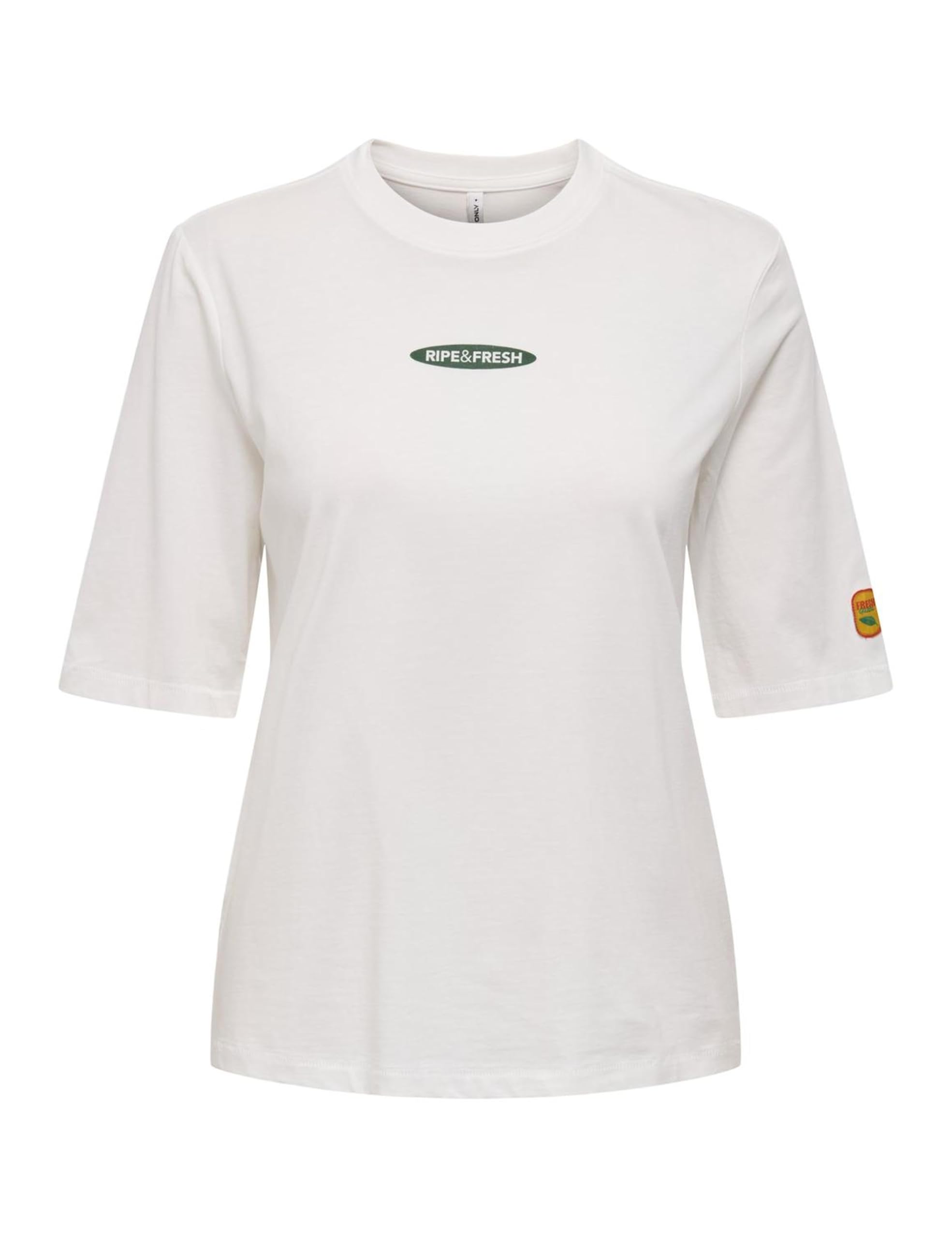ONLY Onlphoebe S/S Fresh Top Box JRS, Cloud Dancer, L