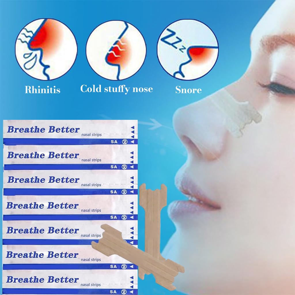 ZIBUYU® 50-Count Nose Strips for Breathing Nasal Snoring Strips 55x17mm — Amazon image 5