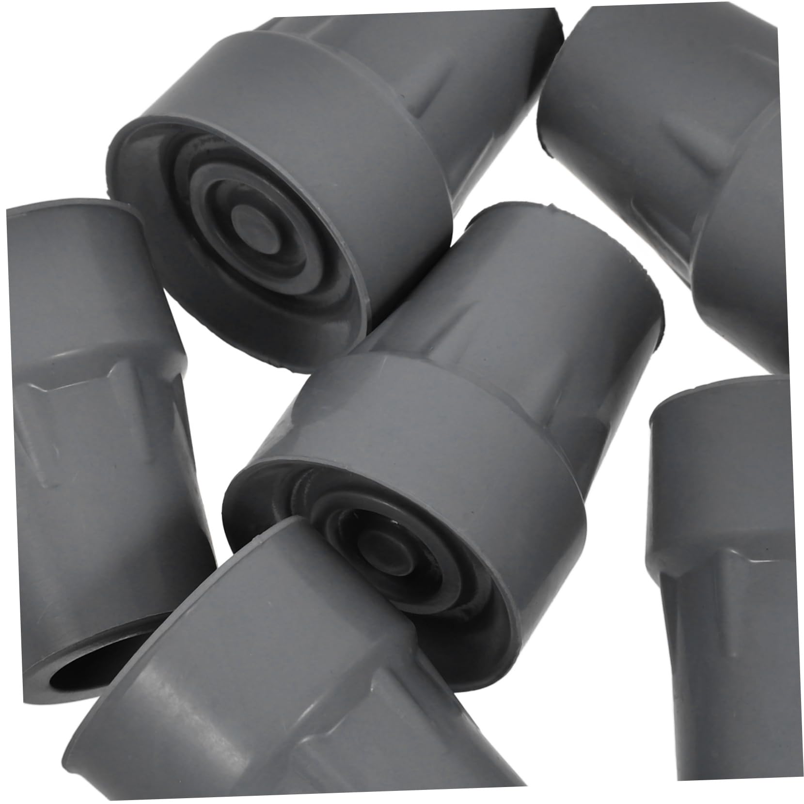 Baluue 24piezas Conteras De Goma Antideslizantes Para Bastones y Muletas De Repuesto De Caucho Para Andadores y Bastones Accesorios Duraderos y Funcionales