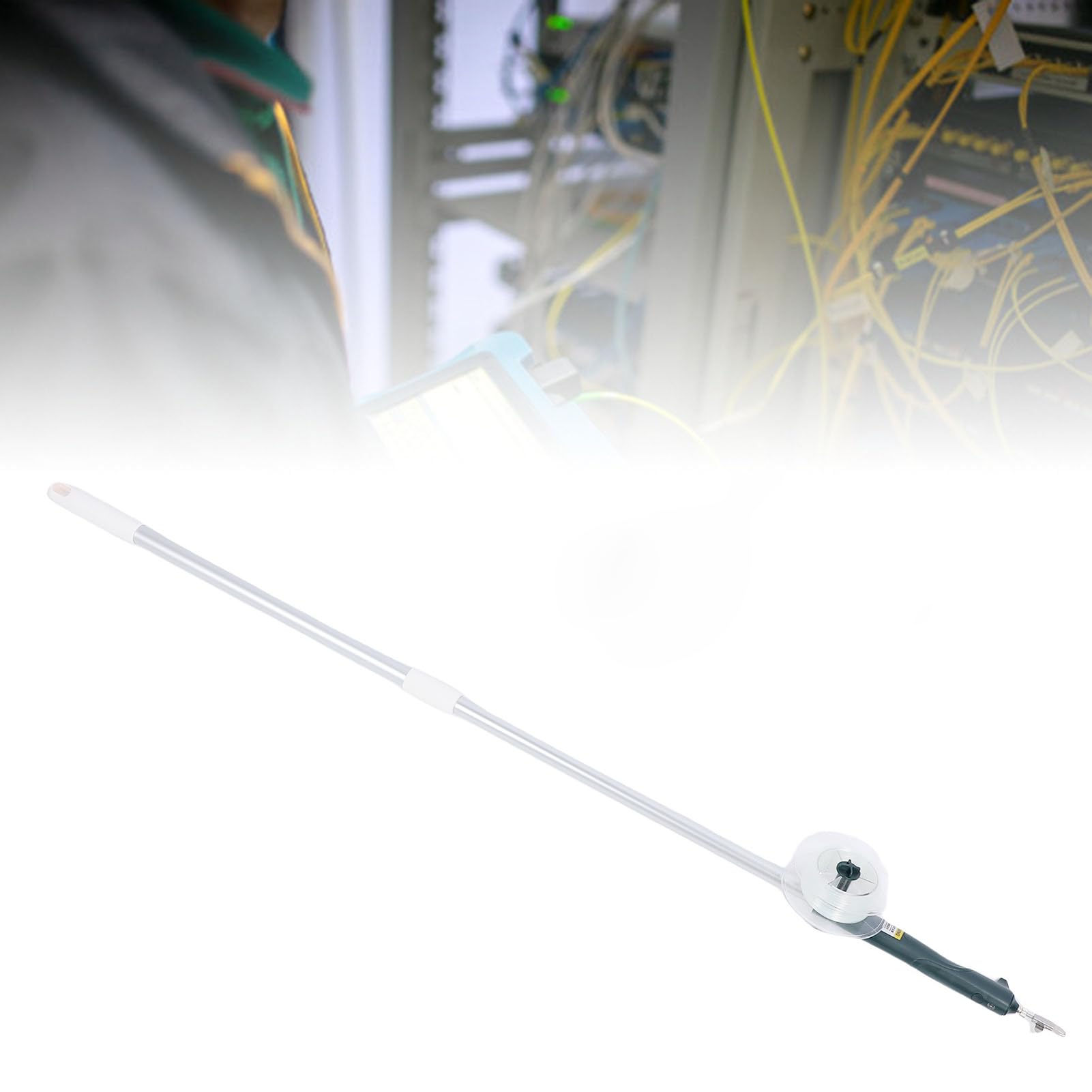 Sorandy Selbstklebendes Faserfusionswerkzeug, Nahezu Unsichtbares Glasfaserkabel-Installationswerkzeug, Tragbares Handwerkzeug mit 3 Gängen für FTTR, Schnelle Erwärmung und Kühlung
