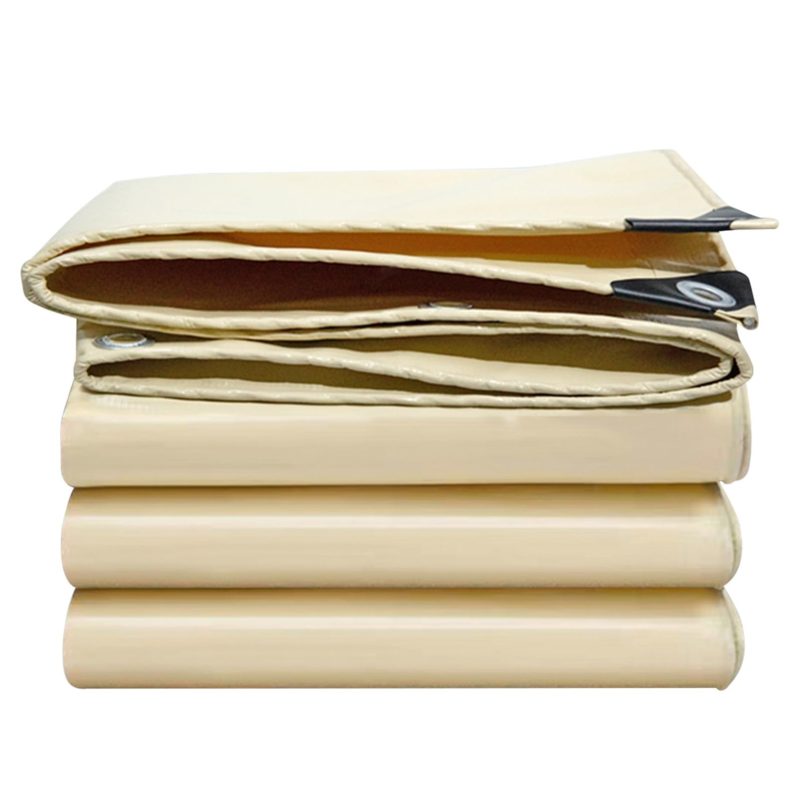 Bâche imperméable en PVC robuste bâche beige premium pour protection de voiture
