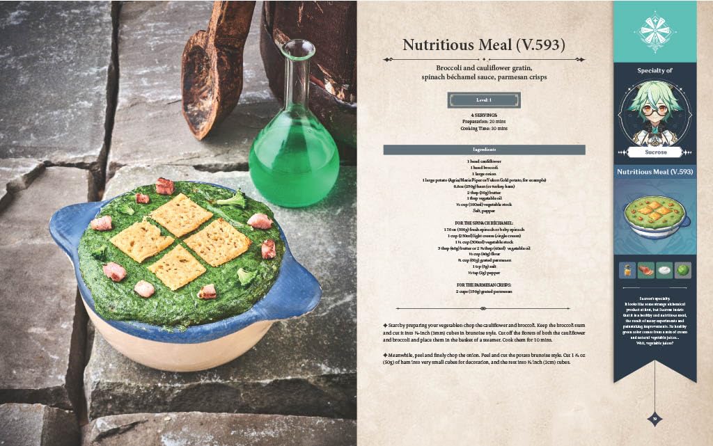 Genshin Impact Official Cookbook: Culinary Journeys Across Teyvat