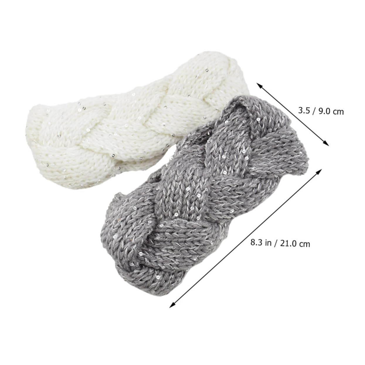 Holibanna 6Pcs Knitted Headband for Women Warm Ear Warmers and Neck Wraps Stylish and Comfortable for Cold Weather Includes Unique Designs