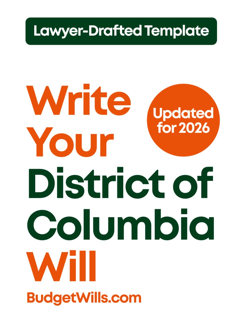 Write Your District of Columbia Will
