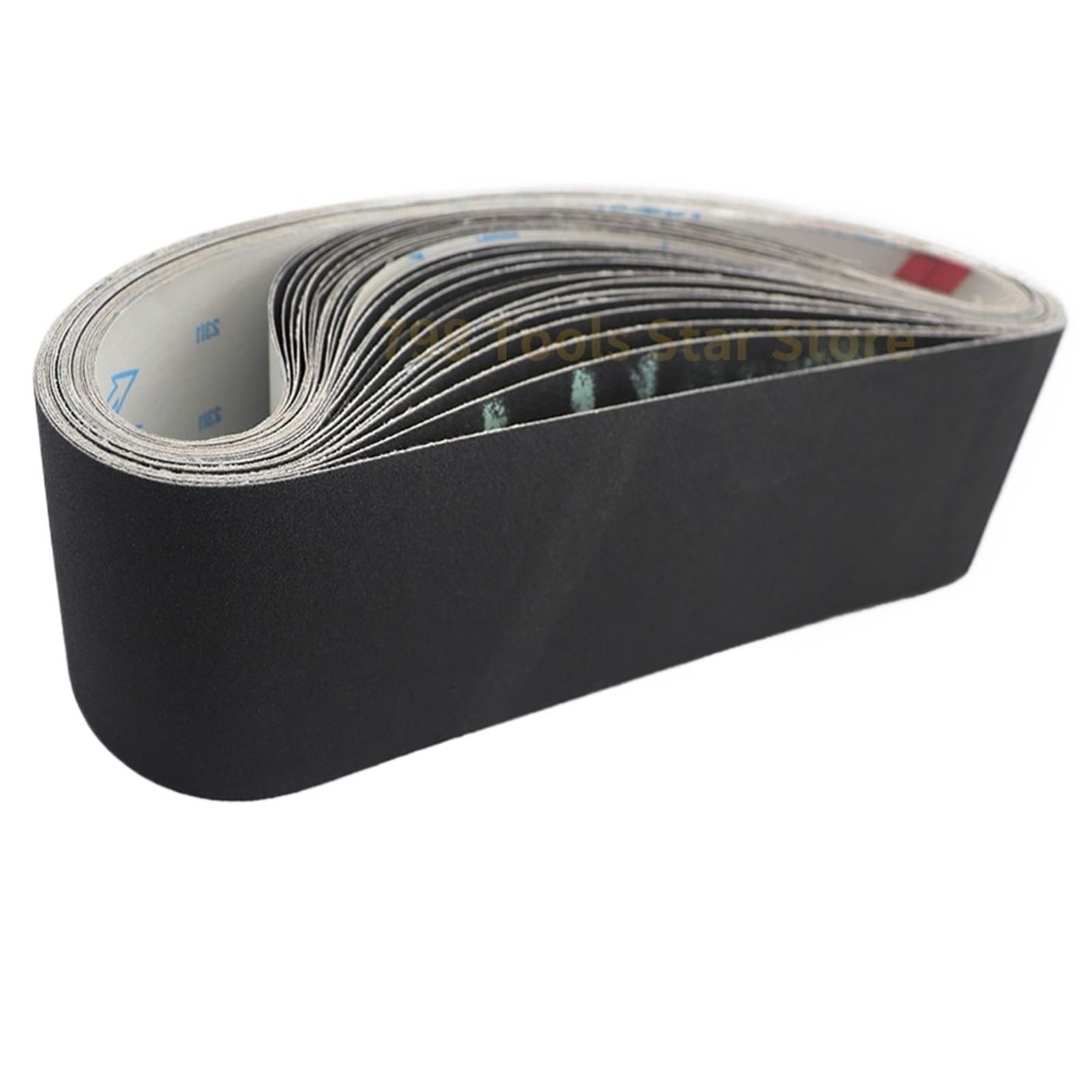 Banda Abrasiva Banda de lija carburo silicio 915 x 100 mm, grano P60-1000, banda pulido flexible doble uso en seco y húmedo for metal, madera, cobre aluminio(7PC 240 Grit)