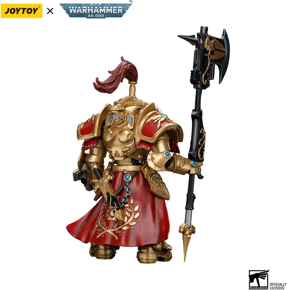 JOYTOY Warhammer 40K Action Figure, Adaptus Custodes, Scale 1:18