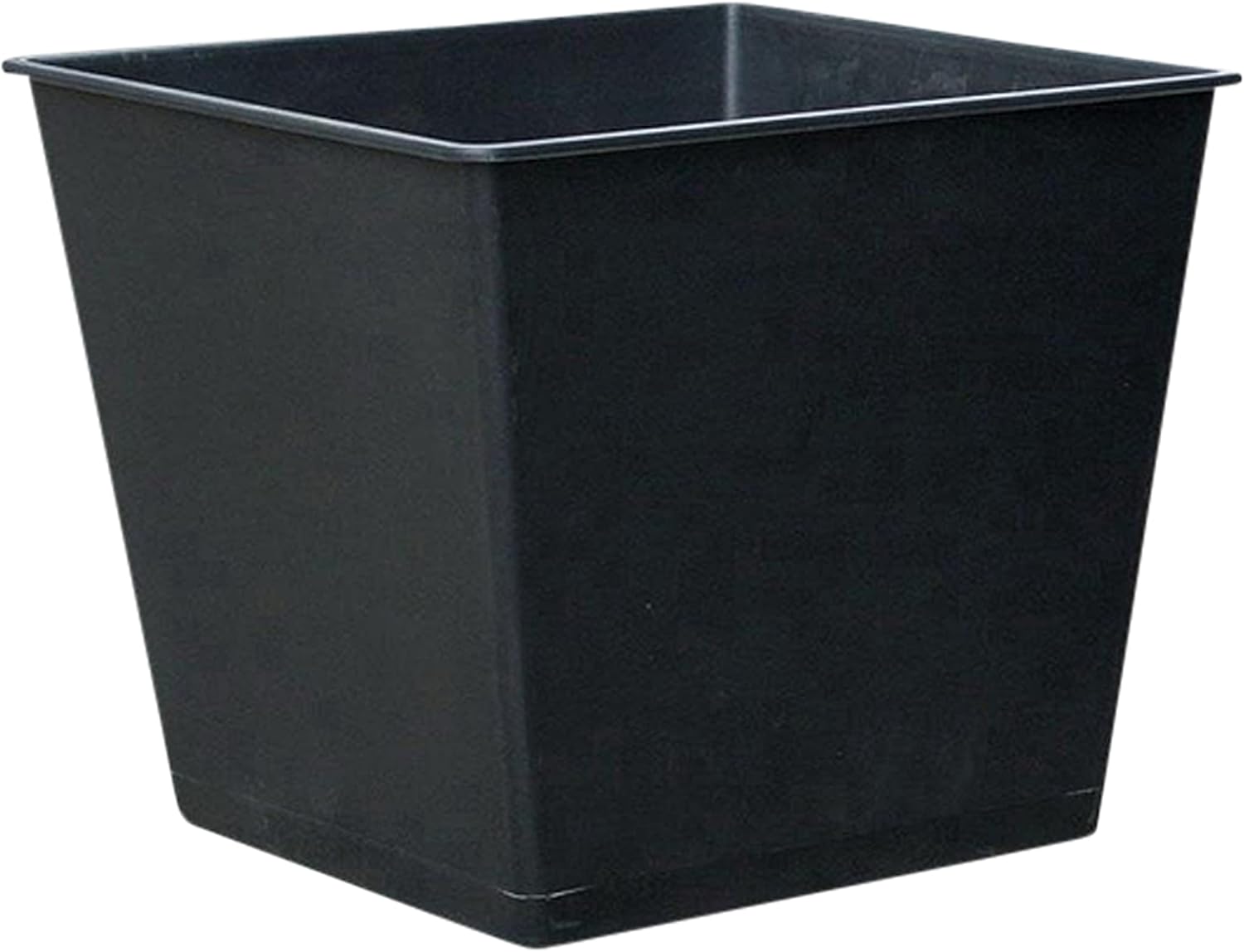 Dehner Universal Plant Pot 44.5 x 44.5 x 39 cm Plastic Black