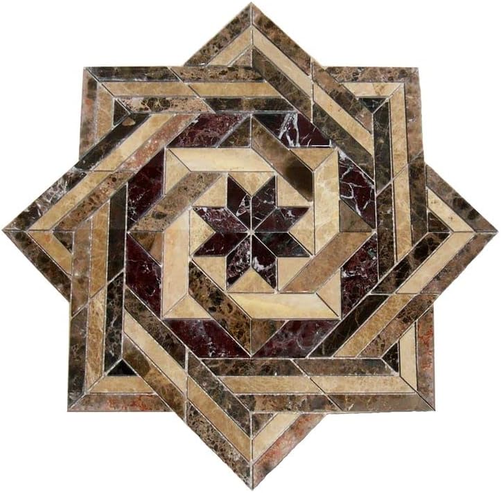 Floor Marble Medallion 36''x36''