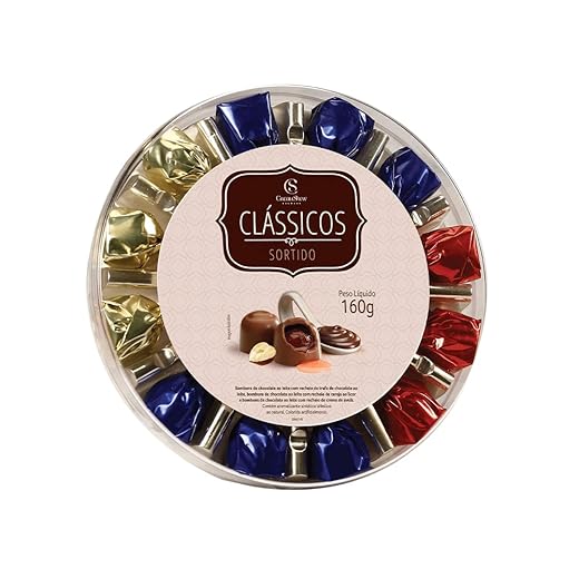 Clássicos Golden Gift Sortido 160G Cacau Show