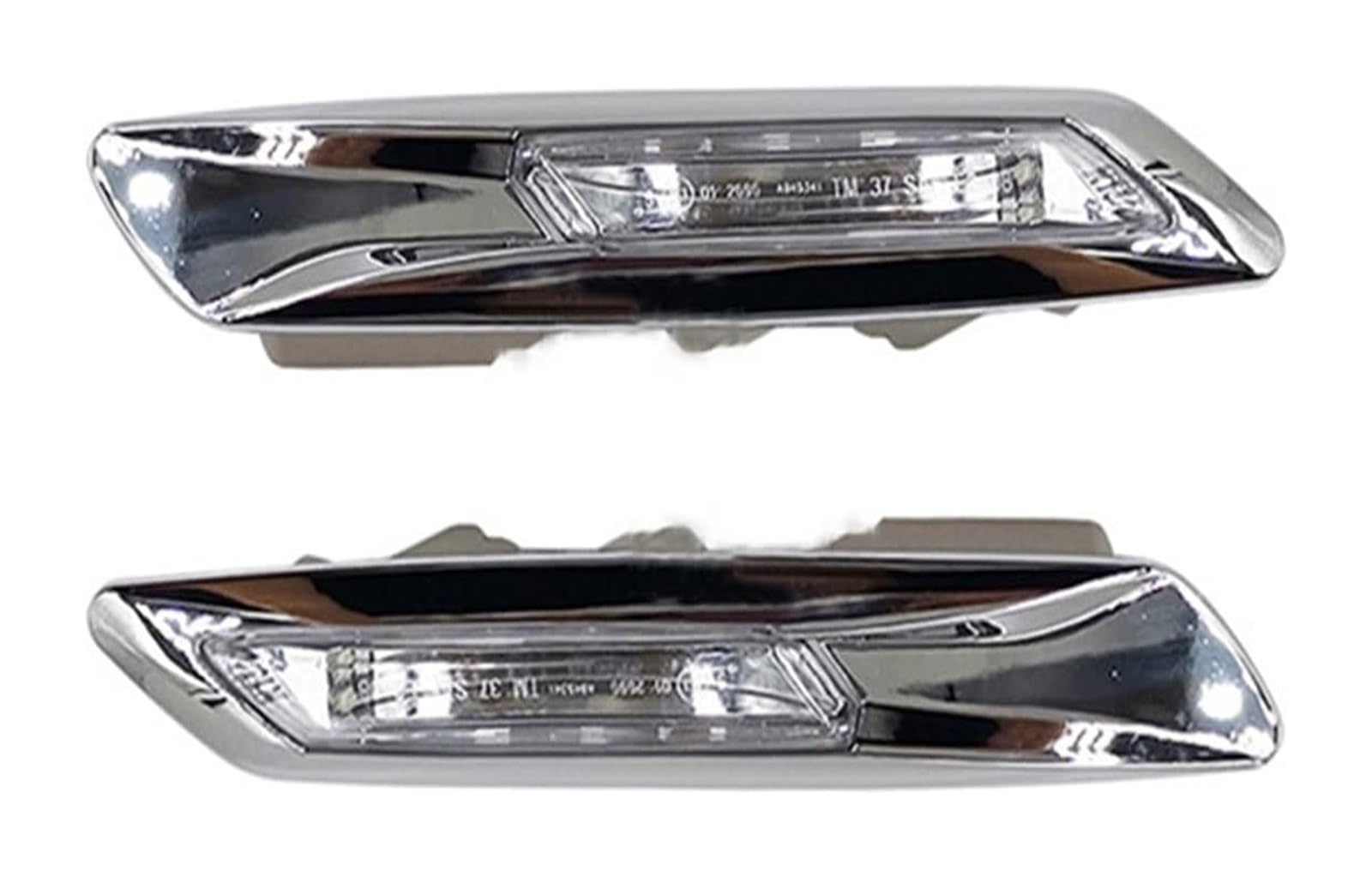 Intermitentes Automóviles Para Serie 5 F10 F11 F18 2011 2012 2013 1 Par Luces Placa Esquina Marcador Lateral Montaje Izquierdo Y Derecho 63137154167(blanco,1pair)