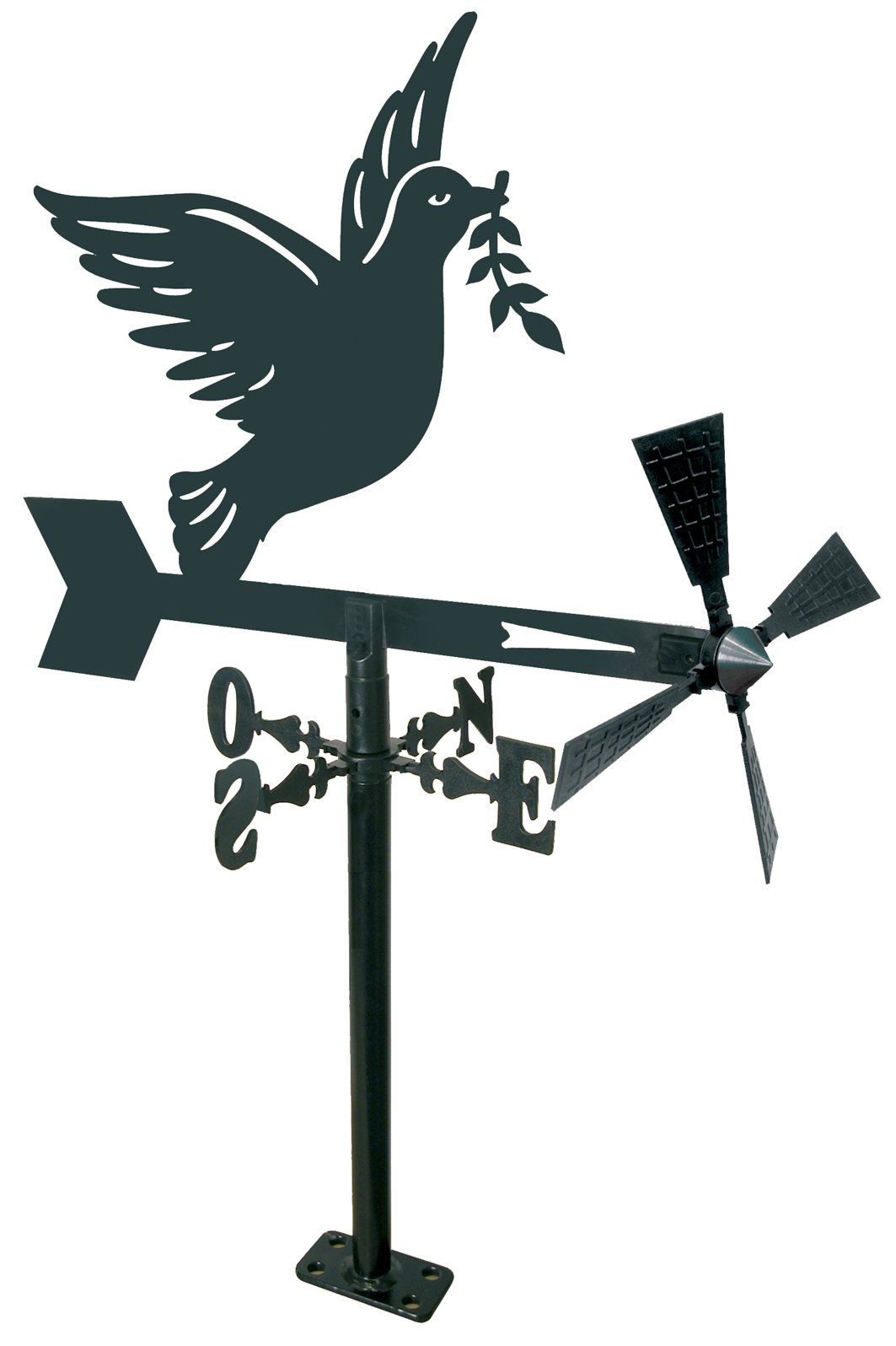 Arthifor Veleta De Viento Para Jardin Con Silueta De Paloma Amazon Es Jardin