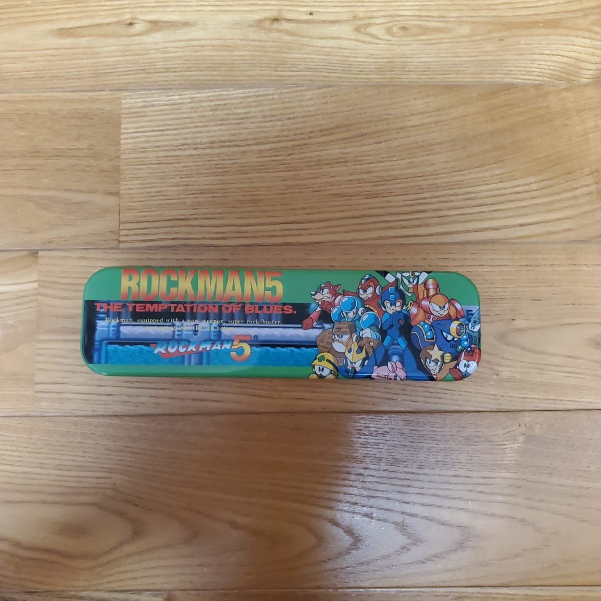 ロックマン5 缶ペンケース　バトルカンボックス　稼働品 ロックマン5 缶ペンケース バトルカンボックス 稼働品 - メルカリ