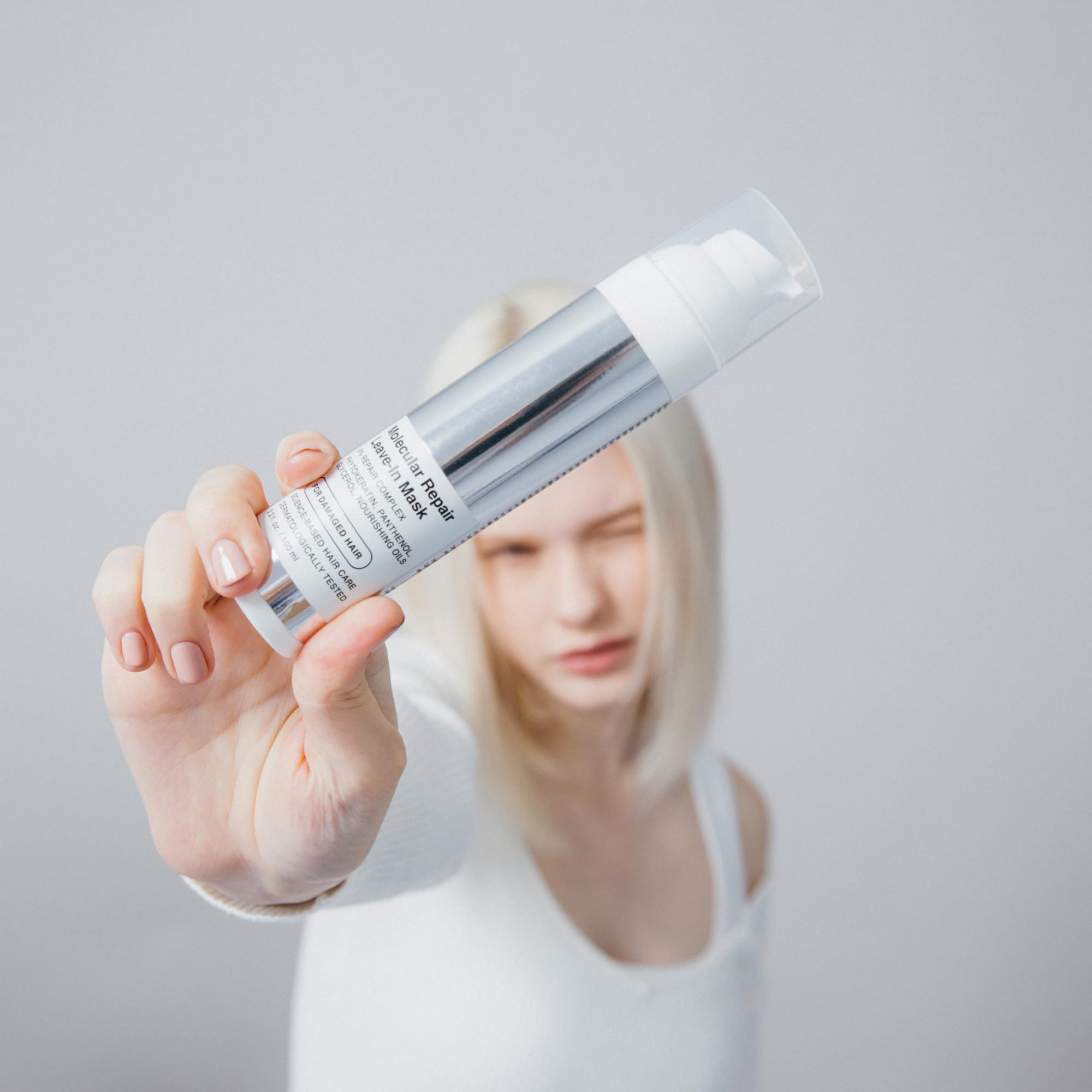 Maschera leave-in Pomélo+Co con esclusivo repair complex al 9% per un’intensa luminosità a lunga durata/Trattamento per capelli danneggiati e fragili/Molecular Repair Leave-in Mask 100 ml