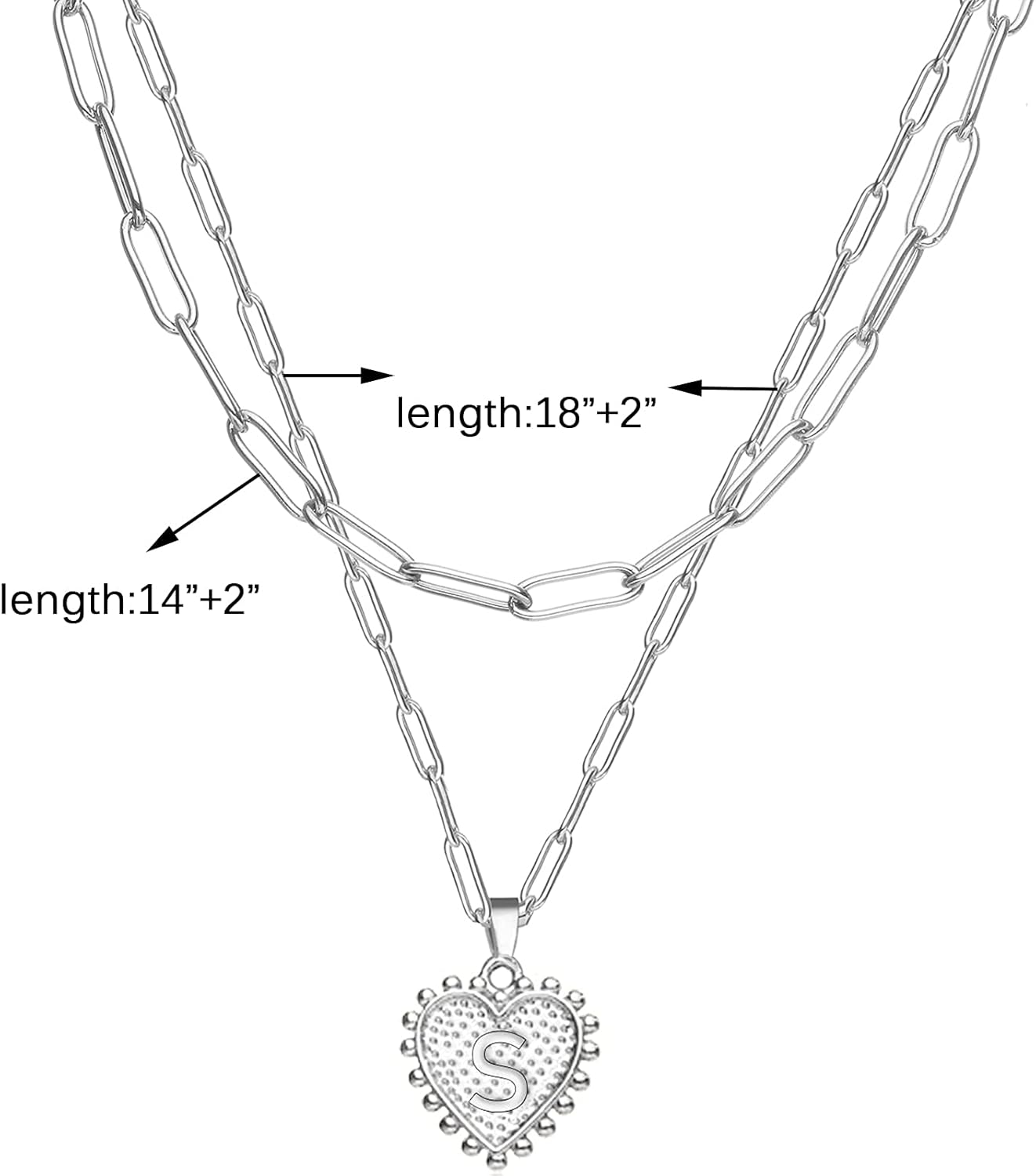 choice of all Initial Necklaces for Women Dainty Letter A-Z Pendant Necklace - Image 2