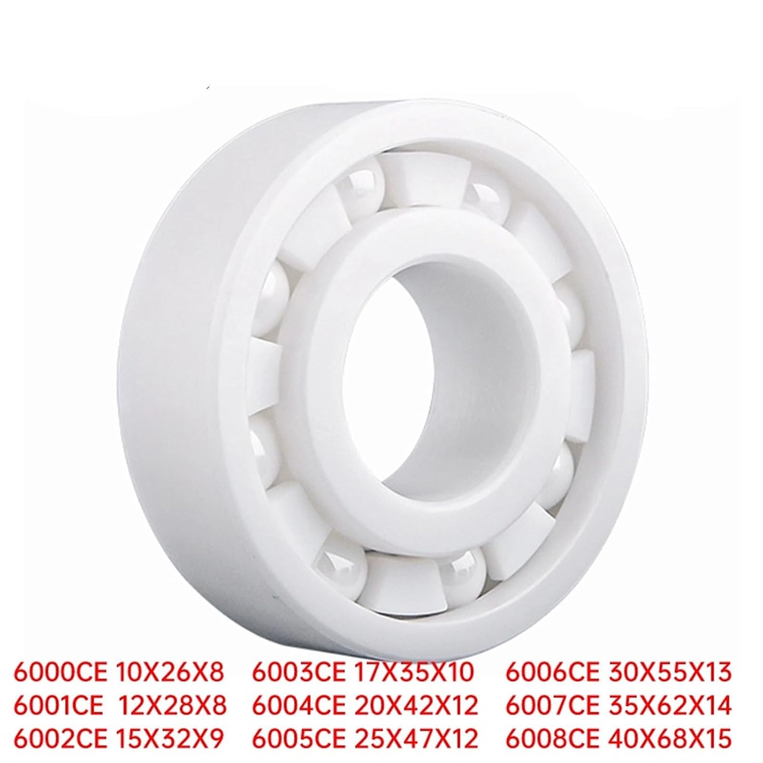 1PCS Micro Deep Groove Ball Bearing Special Bearings for Office Resistance(CE Open,6002 15X32X9)