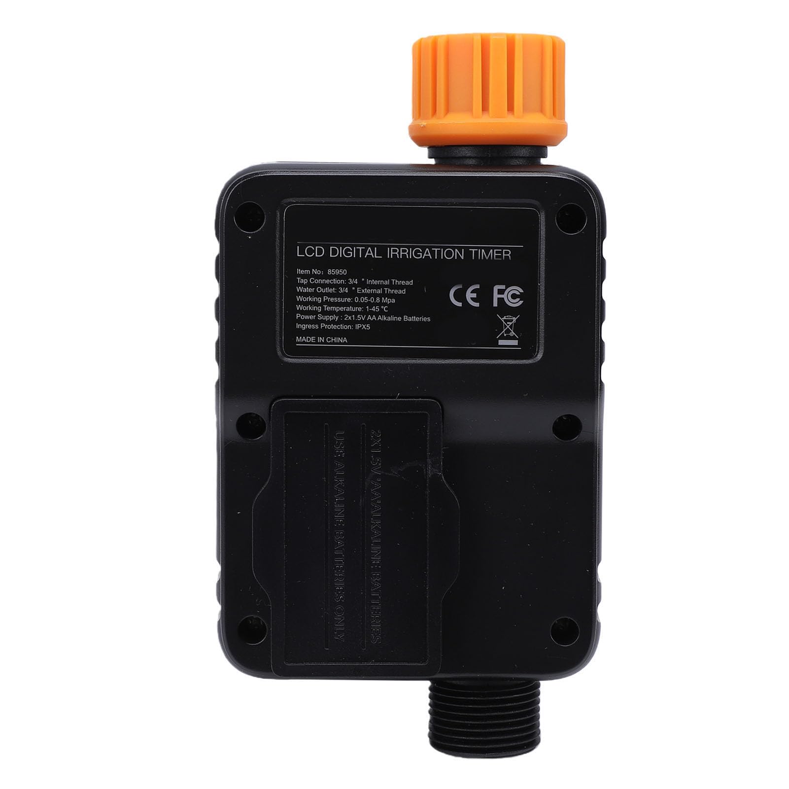 Generic Temporizador de Agua Automático Temporizador de Riego Versátil para Huerto Fácil de Usar con Grado de Protección IP55 1 Unidad