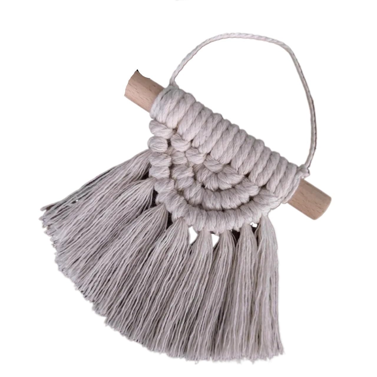 BDFJEDS Tapestry Wall Hanging Handwoven Macrame Tapestry With Tassels Bedroom Hanging Decoration(Color3)