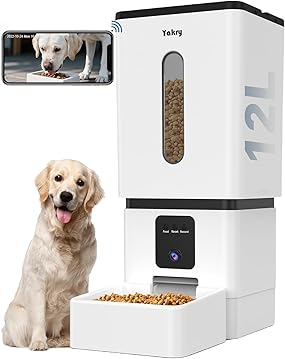 Best Automatic Dog Food Dispenser : Buyer's Guide 2 61A1GPU9eHL. AC SL359