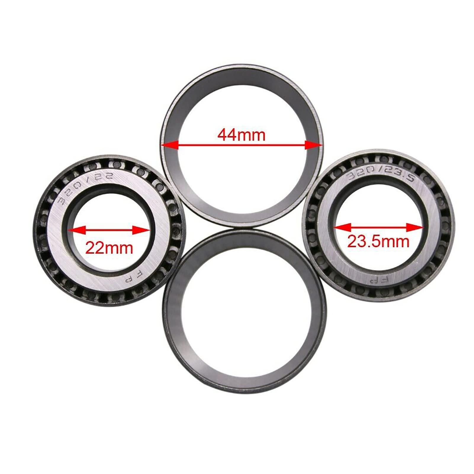 Amazon.co.jp: 91.SCS 45/48mm 逆さフロントフォーク トリプル