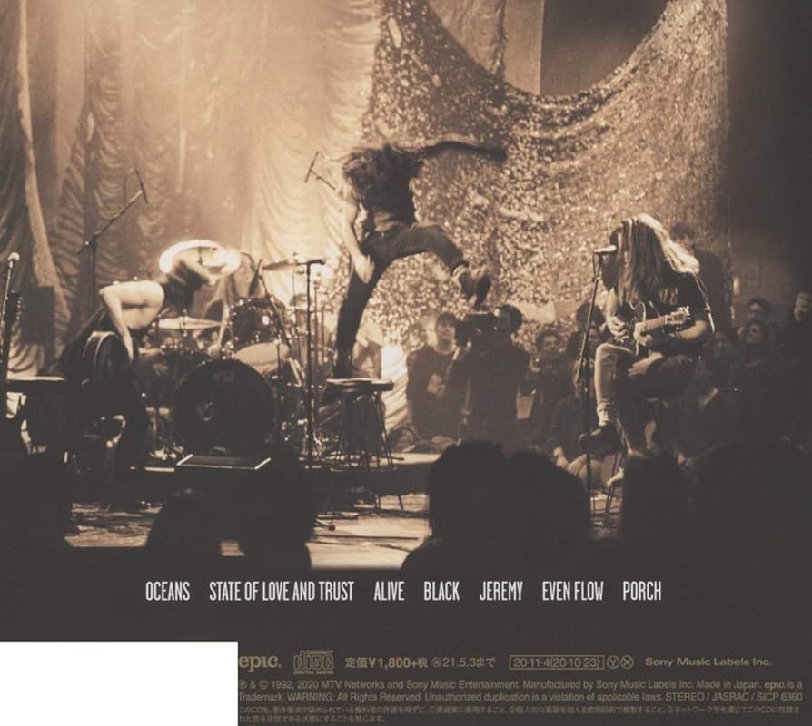 パール・ジャム Tenデラックスエディション 2CD MTVアンプラグドDVD付 パール・ジャム Tenデラックスエディション 2CD MTVアンプラグド