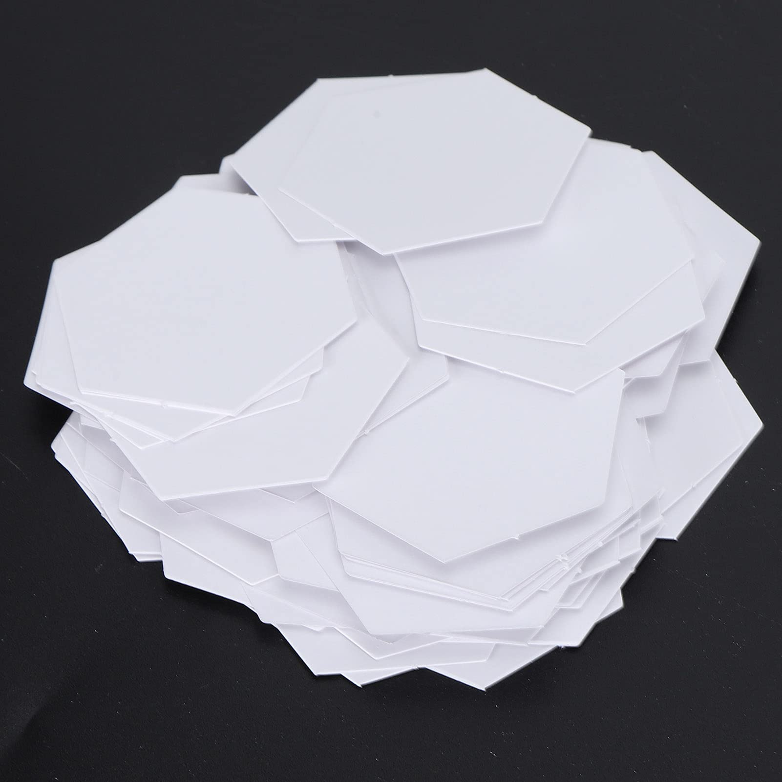 Herramienta de Manualidades de Plantilla de Trabajo de Parche Plantillas y Reglas de Patchwork Acolchado (hexagonal de 22 mm)
