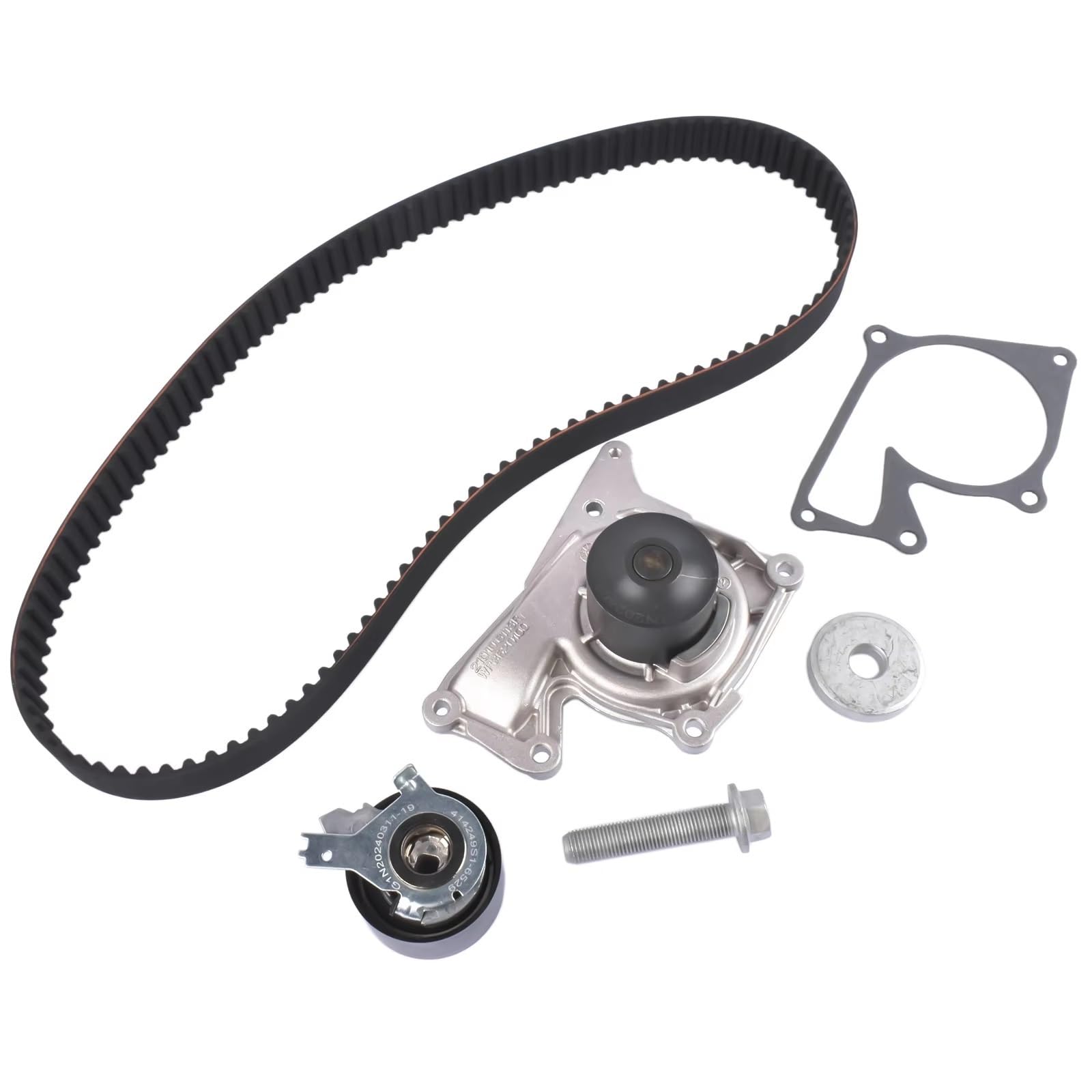 per Captur 2013-2024 per Clio 2012-2024 per Duster 2019-2024 Kit Cinghia di distribuzione AP02 con Pompa dell'Acqua Set Cinghia di distribuzione