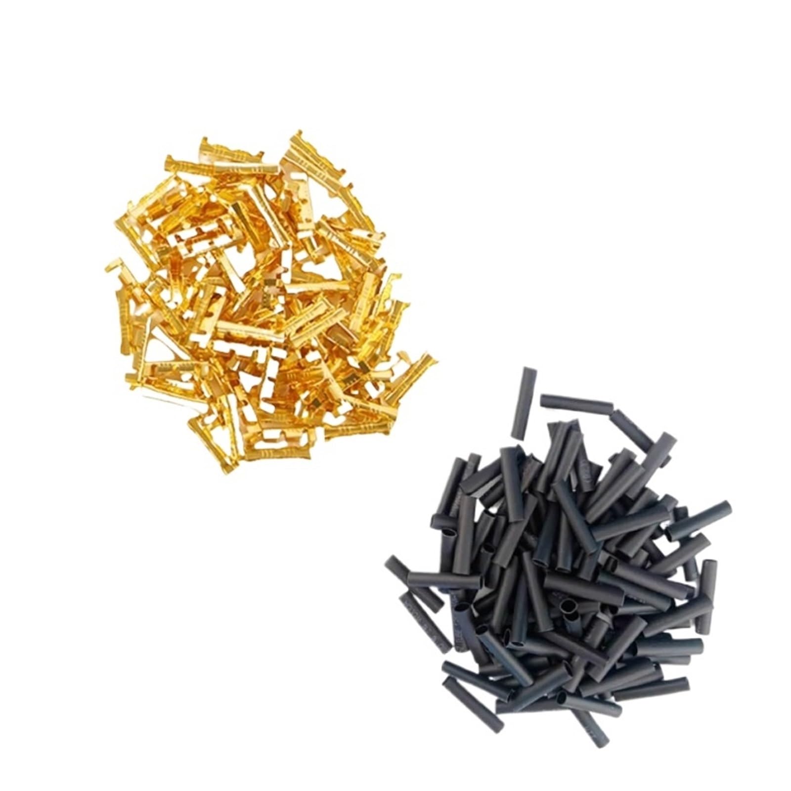 xuyuyan 30/50/100/200pcs Docking Terminal U Type Terminal Tabs 453 U-shaped(50PCS 2Tube)