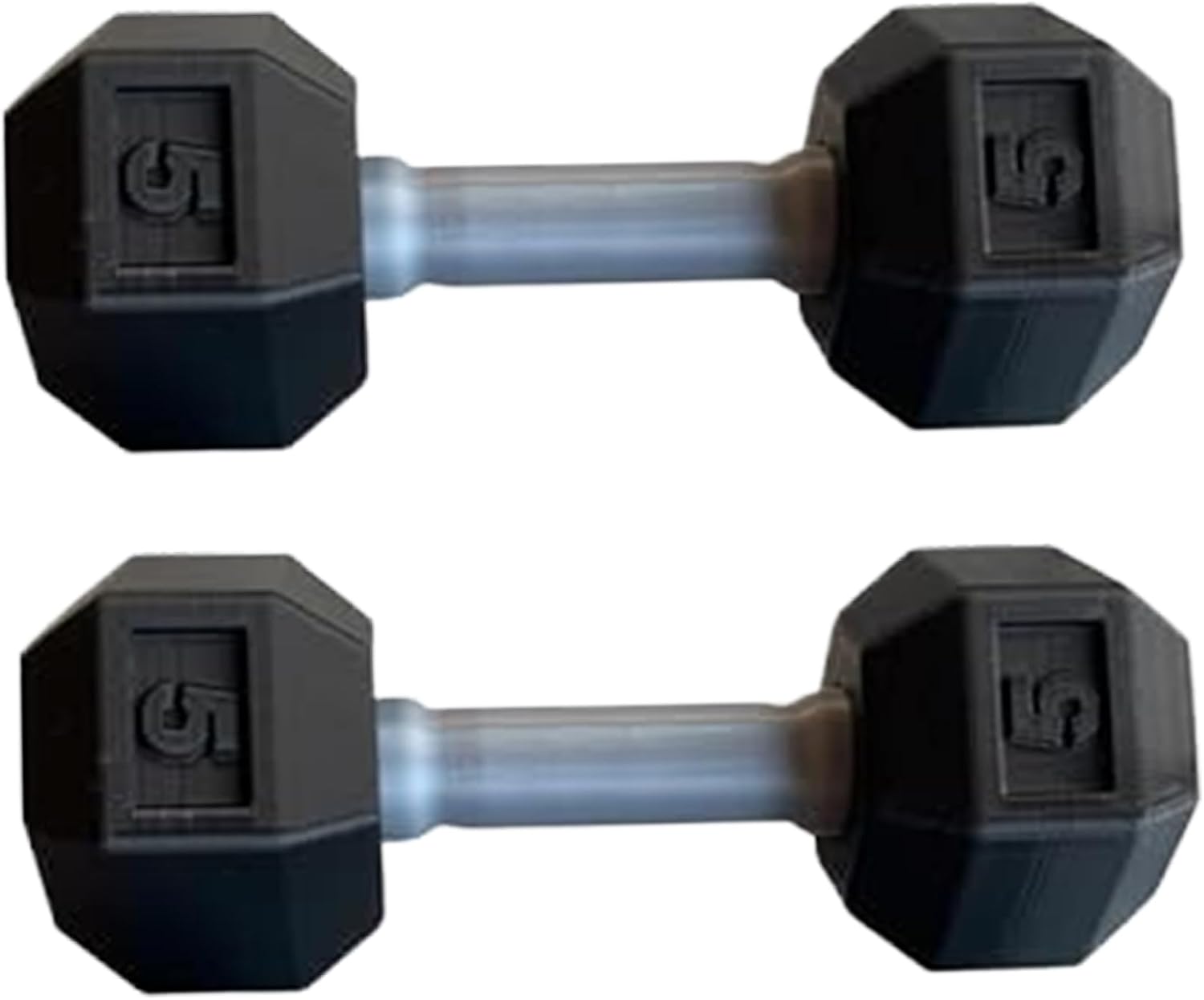 2 Pcs Dumbbells for Baby Mini 1.8x4.7 In Silicone Hand Weight Lifting Set for Fitness Exercise Funny Sport Toys for Toddlers Ideal, Dumbbell