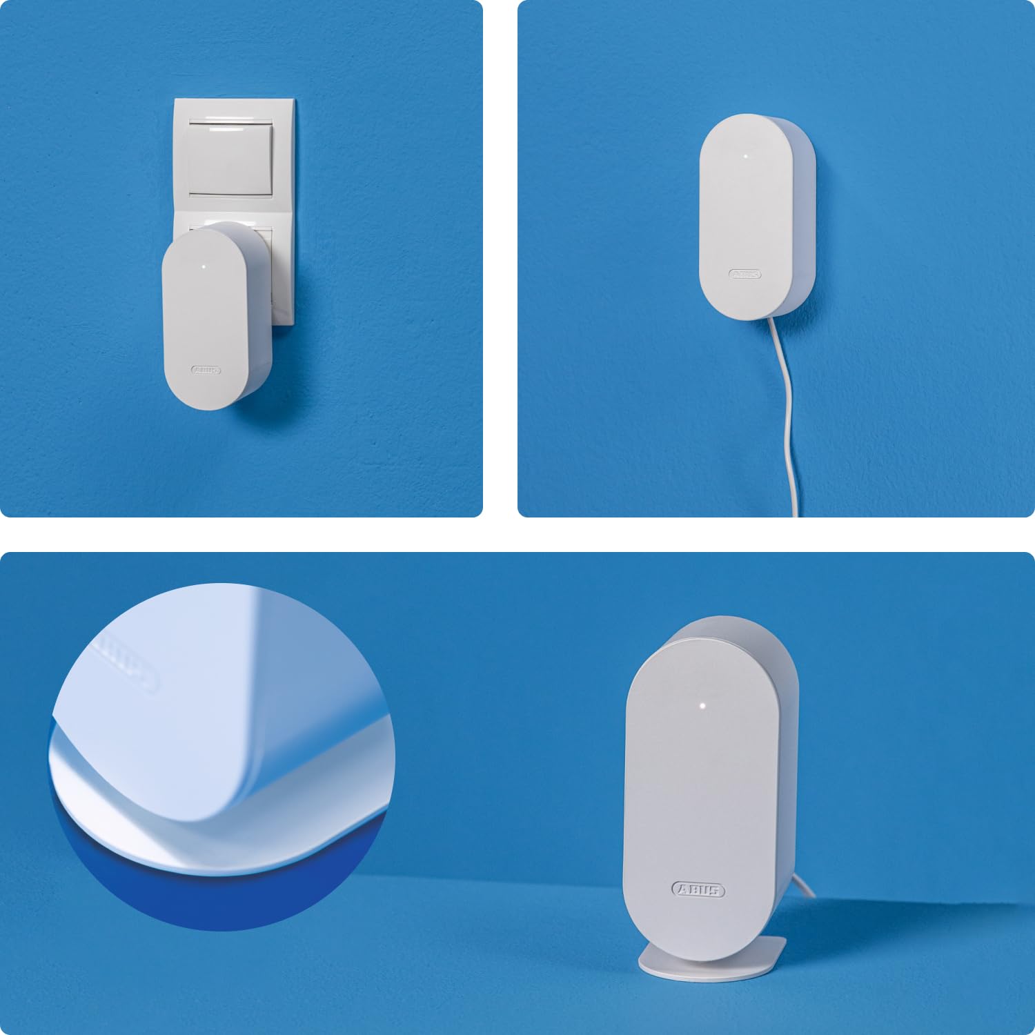 ABUS WLAN-Bridge One – Smart Home Fernzugriff & Sprachsteuerung | Steuerung von ABUS One Schlössern per App - Zugriffsverwaltung, AES-128-Bit-Verschlüsselung, Keycard inklusive