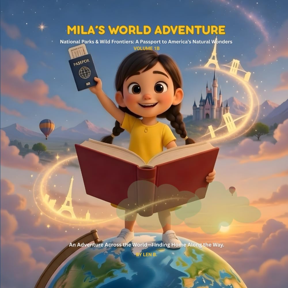 Mila's World Adventure: Volume 1B: A Passport to Discovery: An Interactive Journey Across the Globe for Little Explorers
