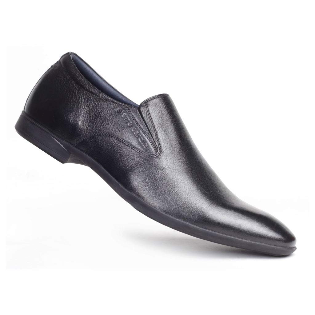 Pierre CardinMens Pc 9017 Black Uniform Dress Shoe