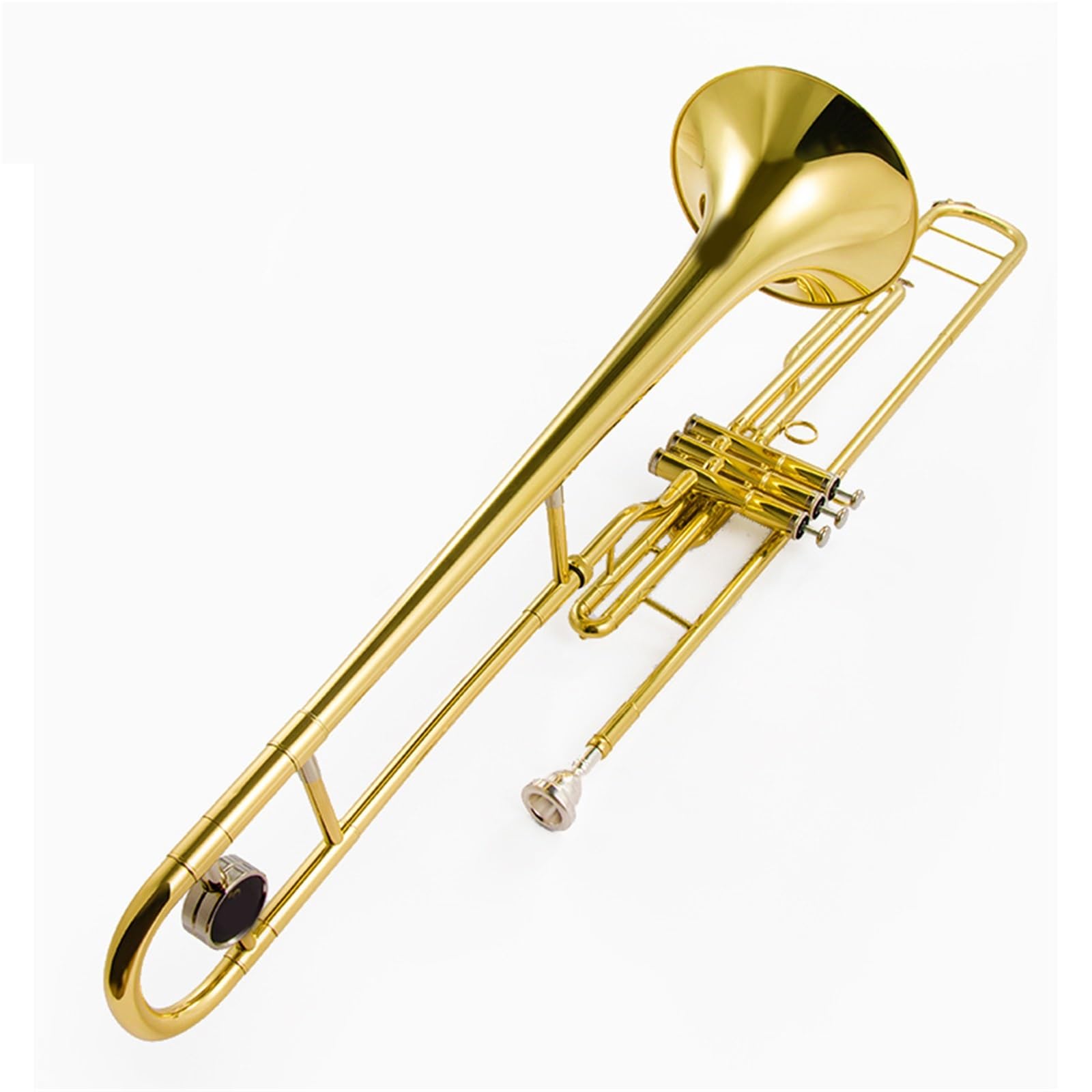 Aufrechte Marschposaune Bb-gestimmtes Blasinstrument Professionelle Leistung Profiposaune