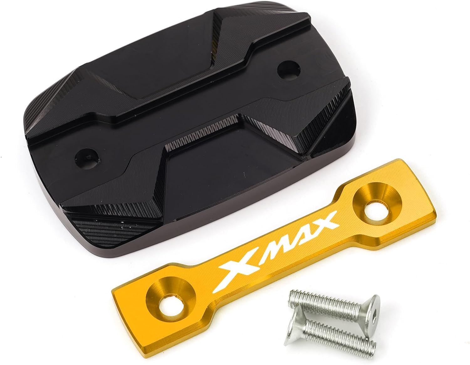 Bouchons de réservoir d'huile moto accessoires pour Yamaha XMAX 125 250 300 X-MAX XMAX250 XMAX300 XMAX125 2018-2024 (Or)
