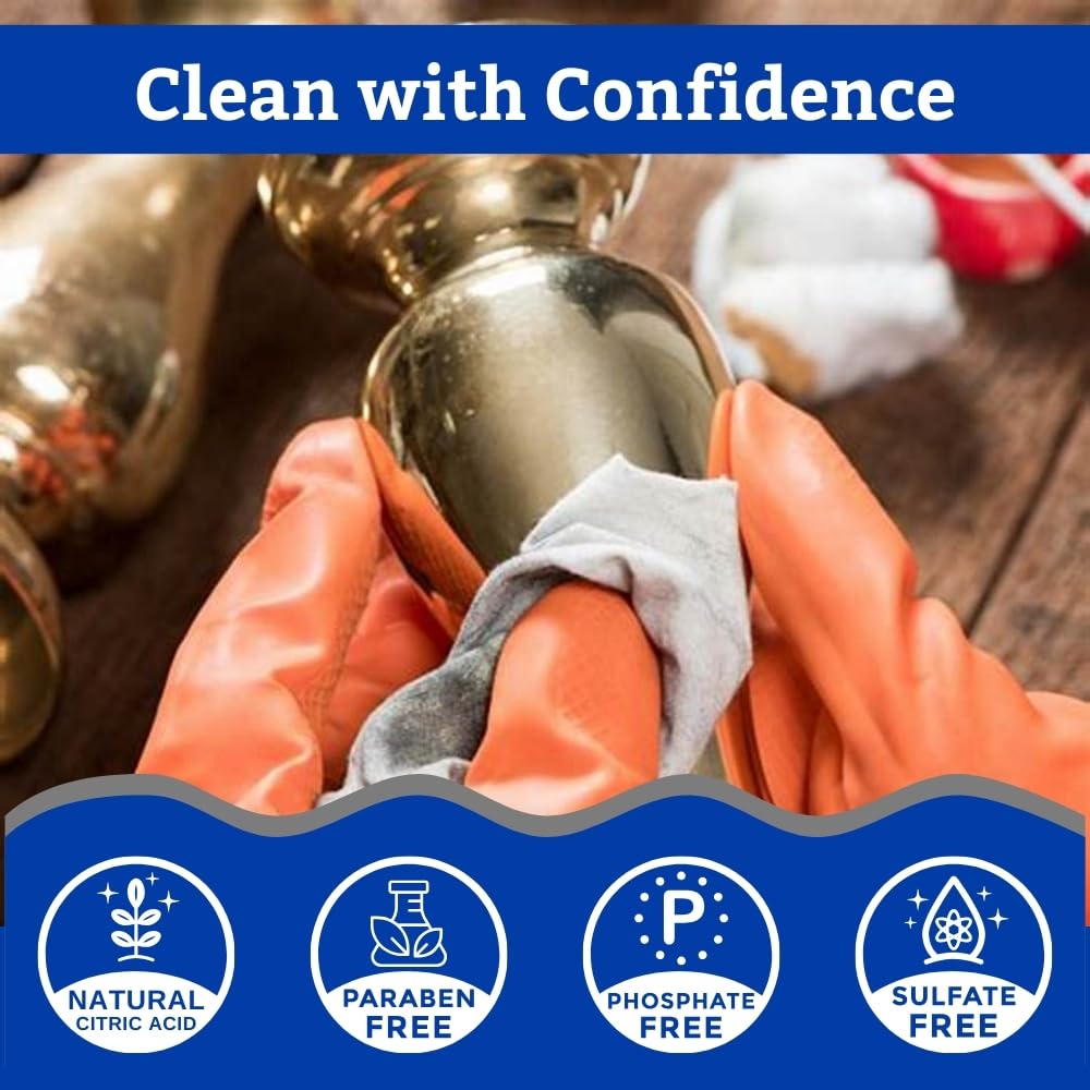Klenzmo Copper & Brass Cleaner Spray, 400ml – Tarnish Remover 3