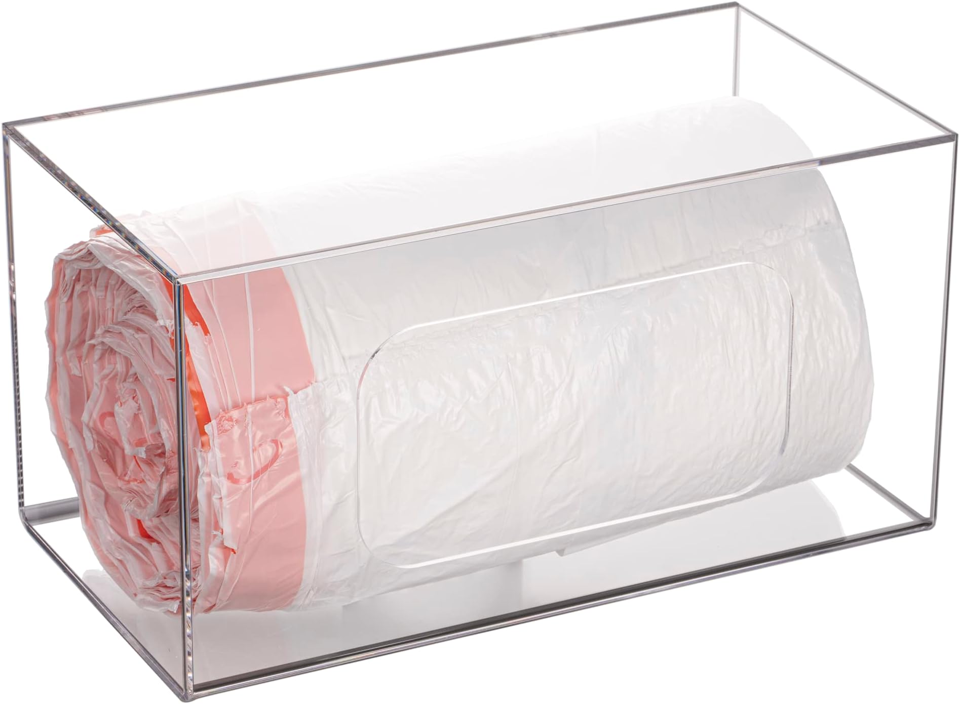 Aphbrada Trash Bag Dispenser Roll Holder for Plastic Bag, 2