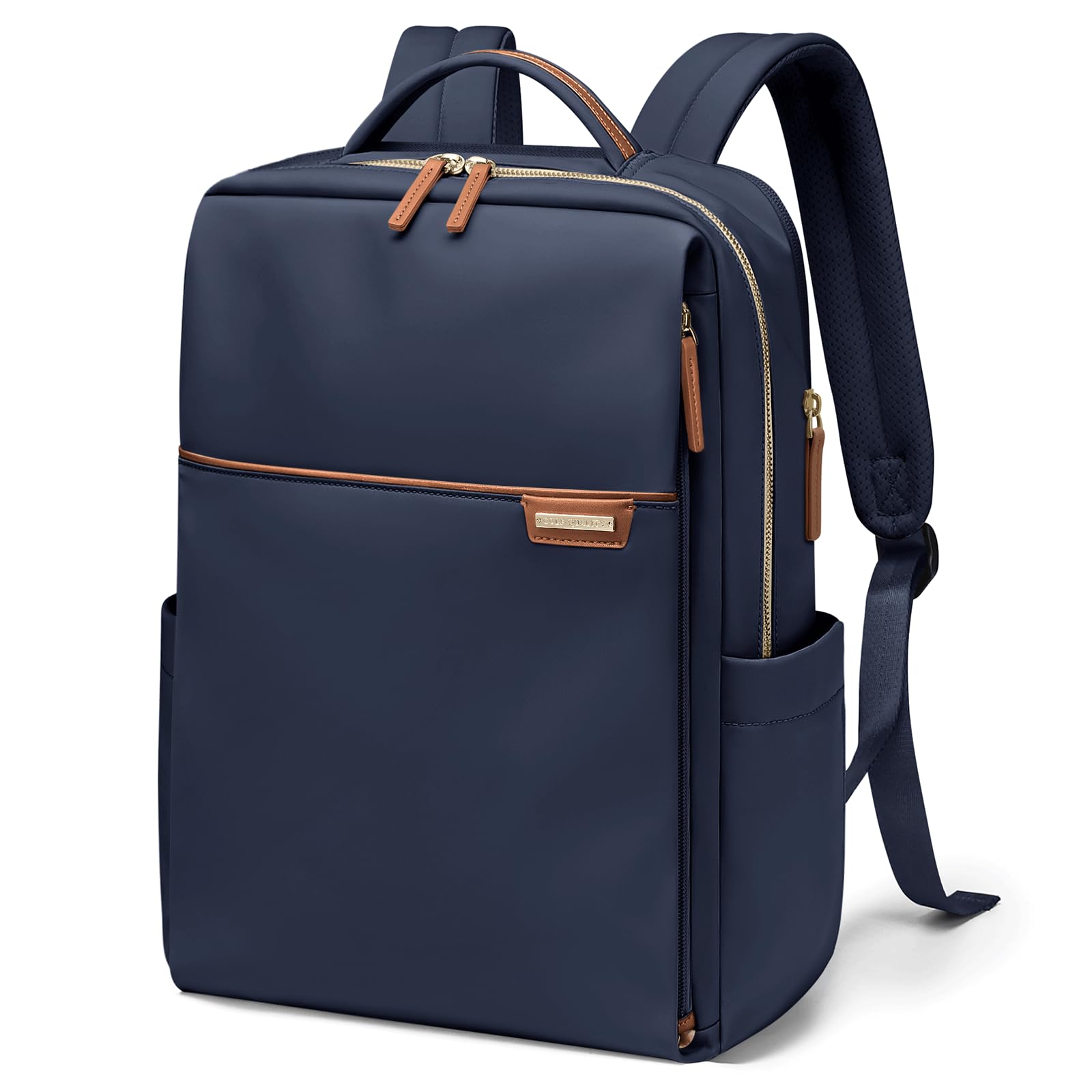Laptop Backpack for Women, Work Business Traval Computer Backpacks with Laptop Compartment Waterproof Casual Daypack for Travel College,16Inch,Navy Blue