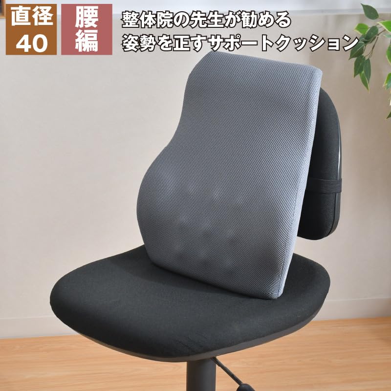 Amazon.co.jp: リビングプランニング 腰クッション 姿勢を正す