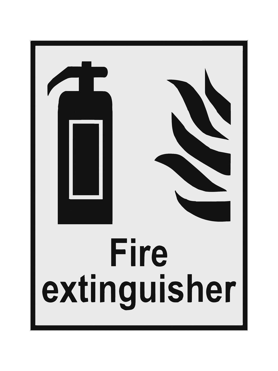 999Store office supplies sunboard Fire extinguisher sticker signage sign board White (20X15 Cm) (B07GYGS6G7) Amazon Price History, Amazon Price Tracker